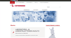 Desktop Screenshot of intermed.fi